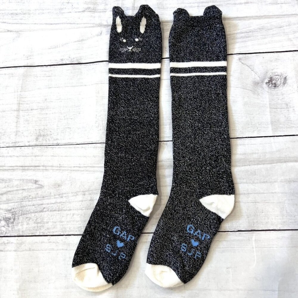🆕NWOT Gap x SJP Sparkly Cat Socks